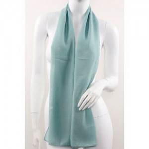 Plain Silky Scarf - Free Delivery